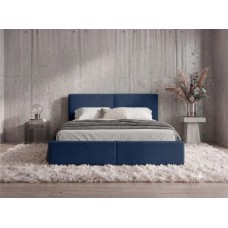 Gulta ar paceļamo mehānismu HILTON 160x200, zils